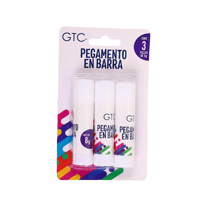 Gtc Set De Pegamentos En Barra Con 3 Pz