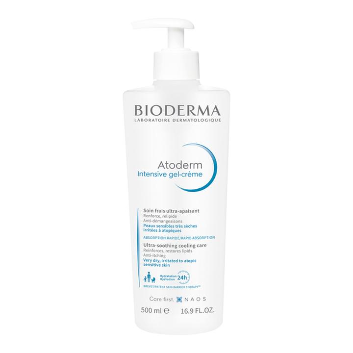 Bioderma Atoderm Intensive Gel-Crema Humectante Para Piel Seca 500 Ml