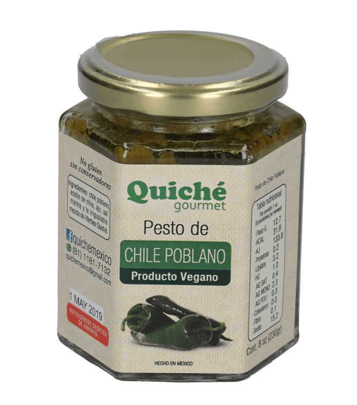 Pesto Chile Poblano 240 Ml
