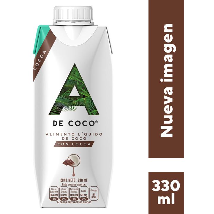 Alimento Liquido De Coco Con Cocoa 330ml 330 Pz