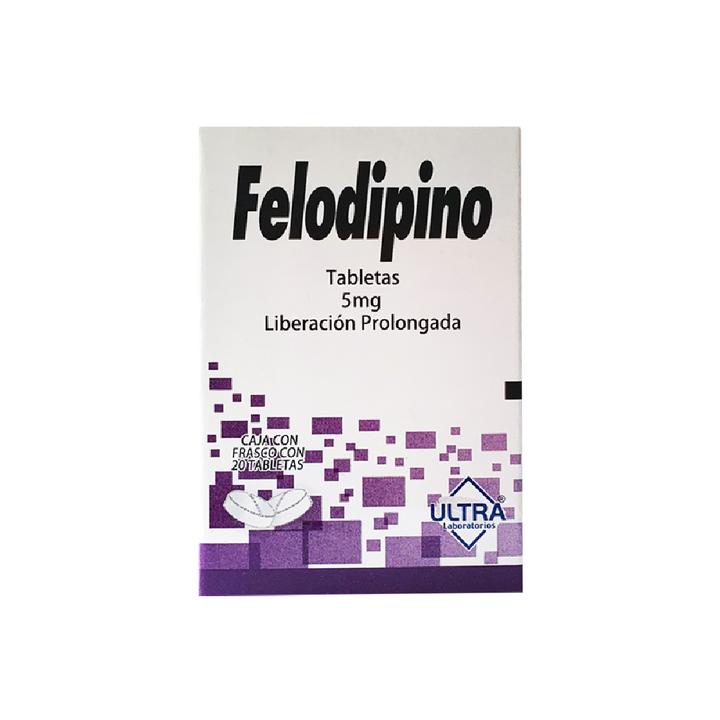 Dylofen Retard 5mg 20tab Felodipino Gen 20 Pz