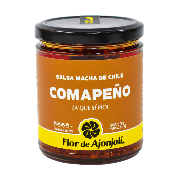 Flor De Ajonjoli Salsa Macha Comapeno 227 G