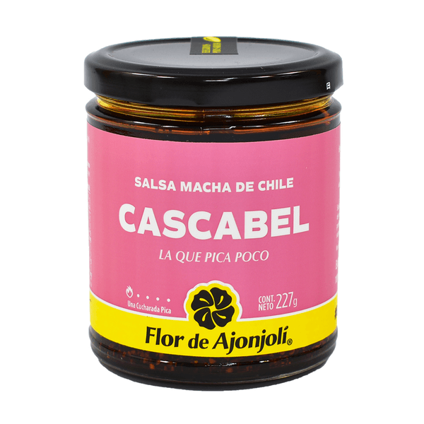 Flor De Ajonjoli Salsa Macha Chile Cascabel 227 G