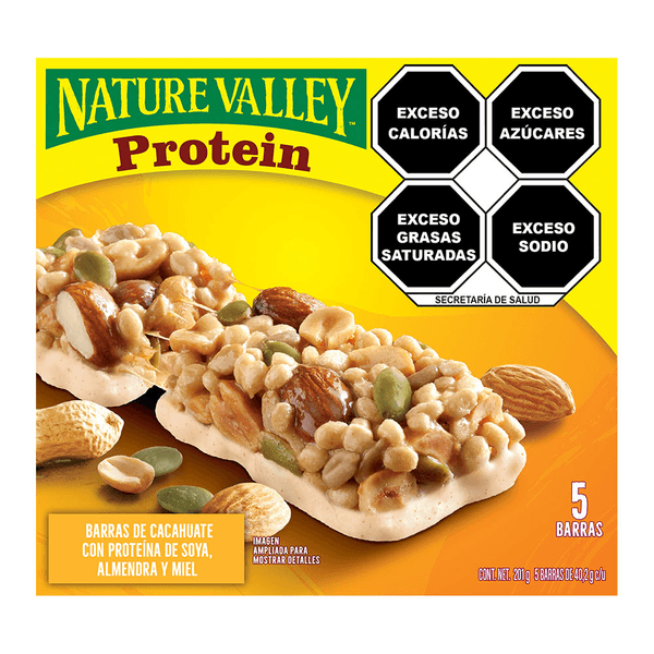 Barras De Granola Protein Miel 201 G