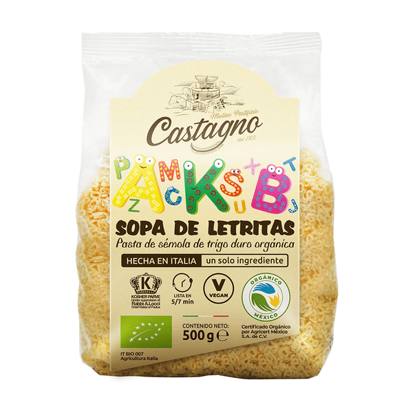 Castagno Sopa De Letras Organica 500 G