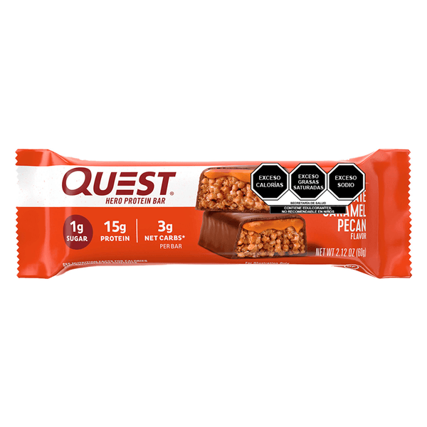 Barra De Proteína Chocolate Caramel Pecan 60 G