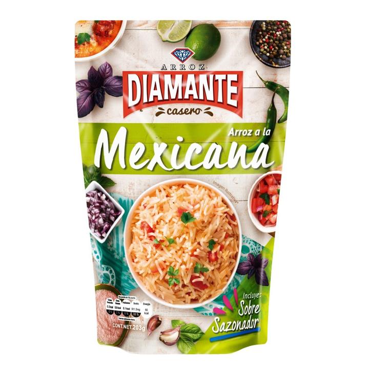 Diamante Arroz Casero A La Mexicana 203 G