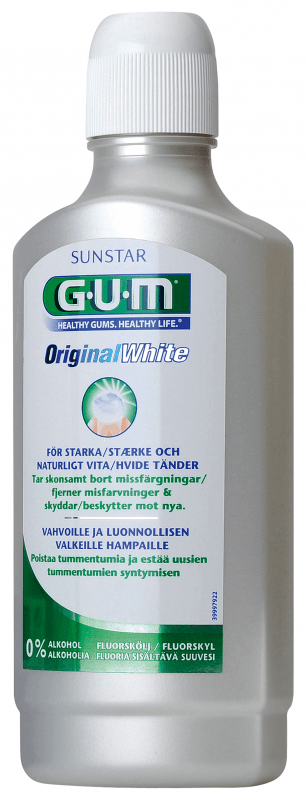 Enjuague Bucal Gum Original White 500 Ml
