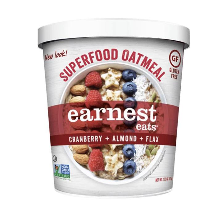 Earnest Eats Avena Cranberry Almendra Linaza 67 G