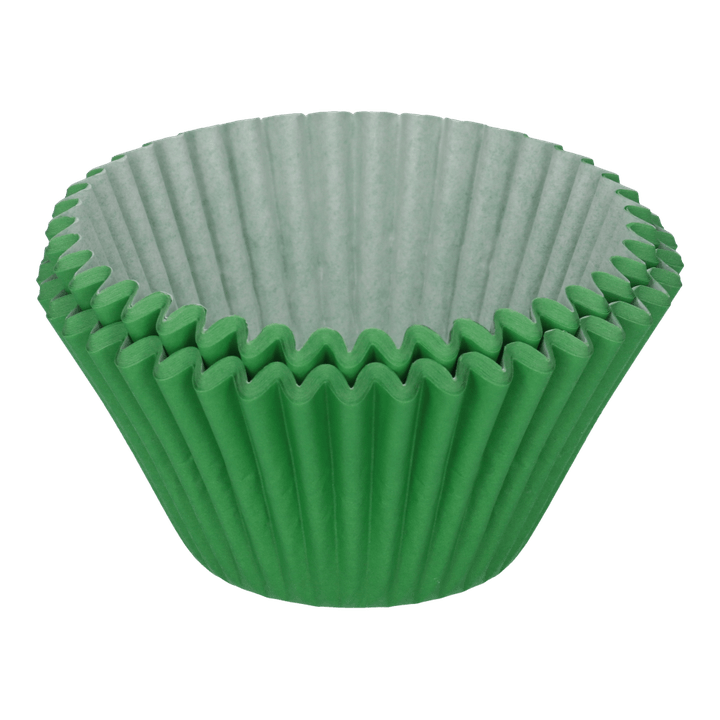 Capacillos De Papel Verde. 15 Cms / 50 Pz