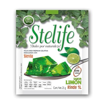 Polvo Para Gelatina Jelly Limón 25 G