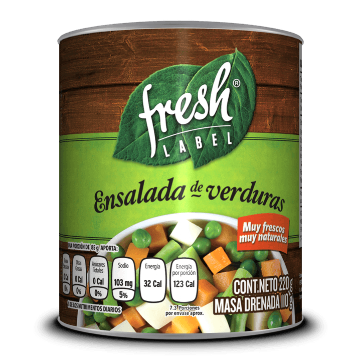 Ensalada De Verduras 225 G