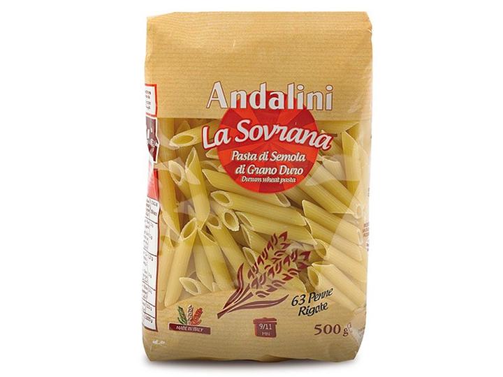 Andalini Pasta Penne Rigate #63 500 G