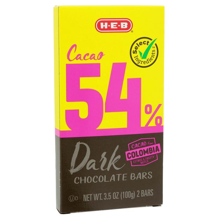 Chocolate Amargo 54% Dark 1 Pz