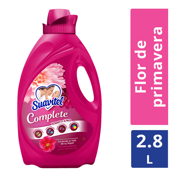 Suavitel Suavizante Complete Flor De Primavera 2.8 L