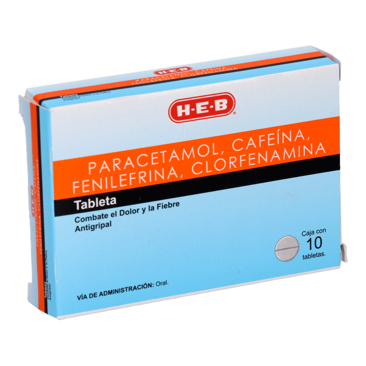 Heb Antigripal Clorfenamina 4 Mg Con 10 Pz