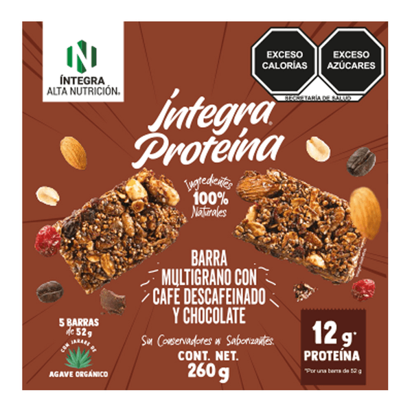 Barra Proteina Multigrano Sabor Cafe 260 G