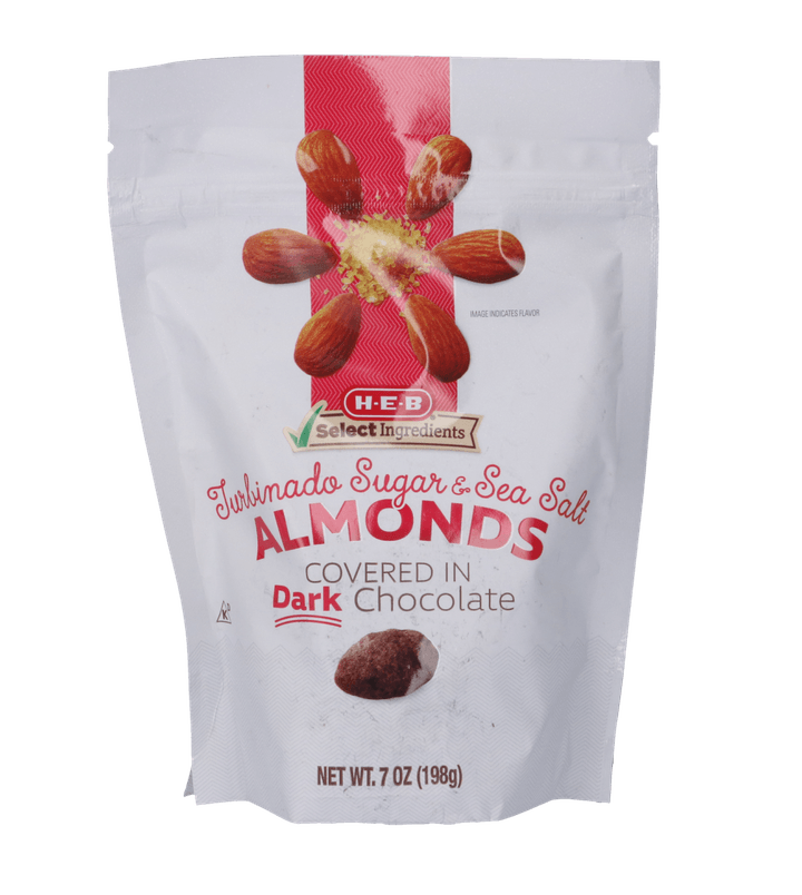 Almendras Cubiertas Dark Chocolate 1 Pz