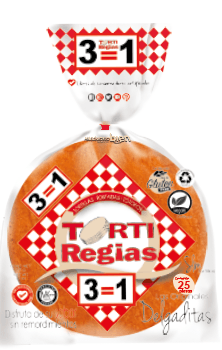 Delgaditas Tortiregias Enchilada 25 Pz