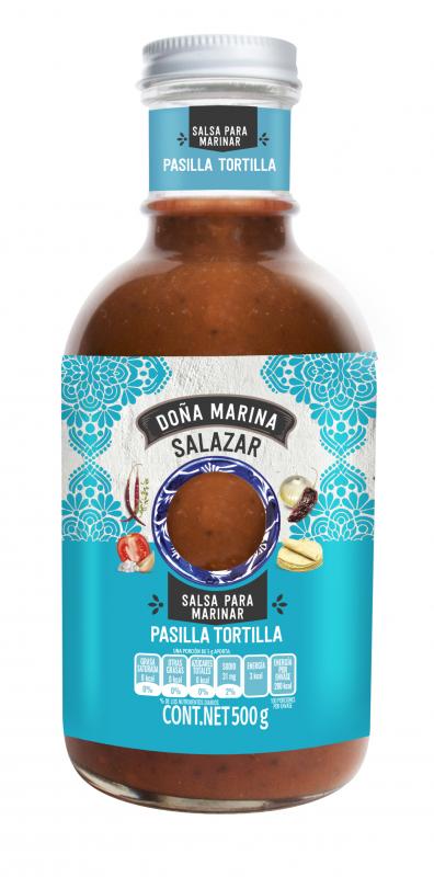 Salsa Para Marinar Pasilla Tortilla 500 G