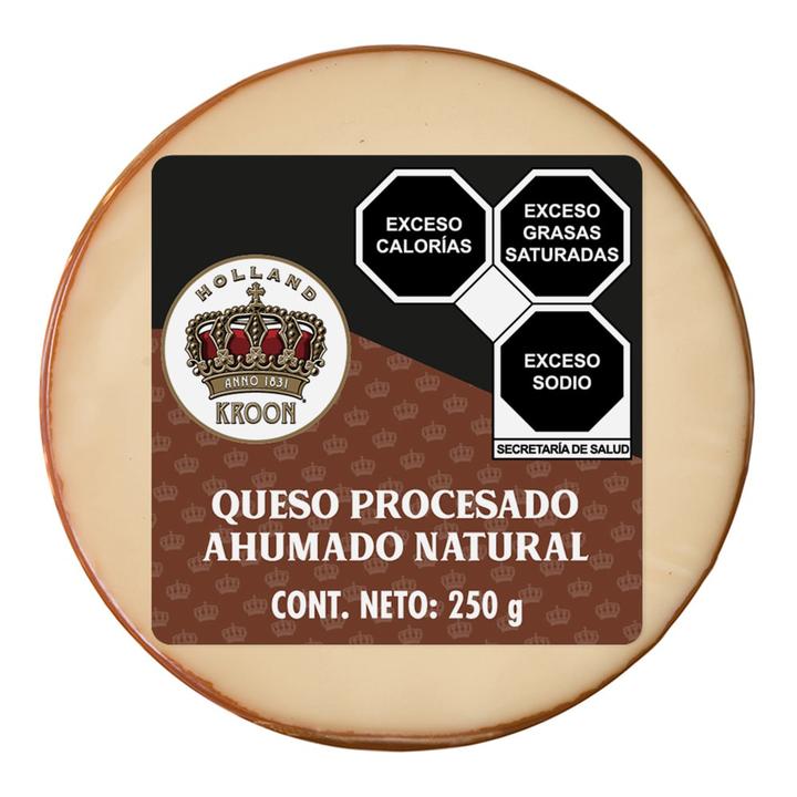 Holland Kroon Queso Ahumado Natural 250 G