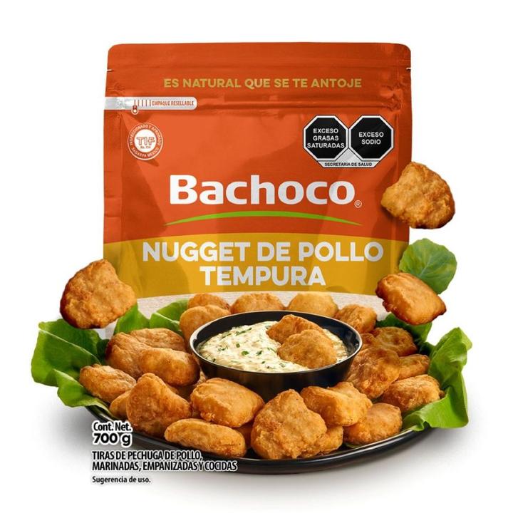 Nuggets De Pollo Tempura Bachoco 700 G
