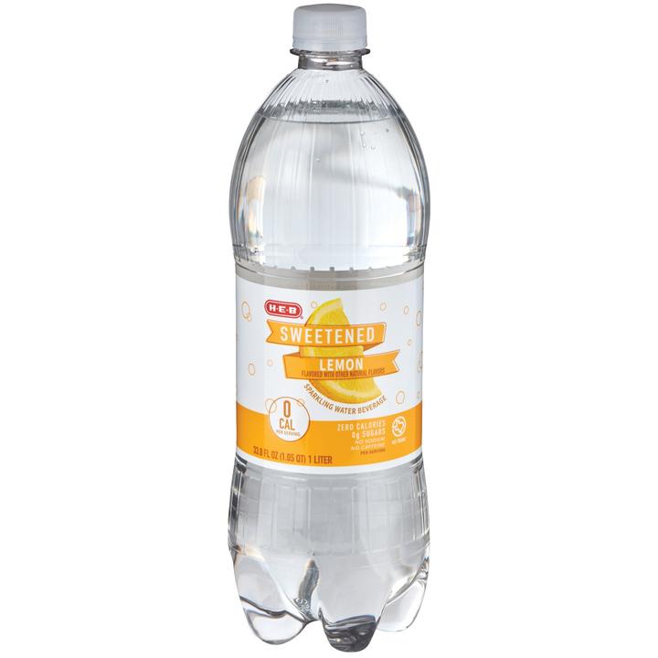 Heb Sparkling Water Sabor Lima 1 L