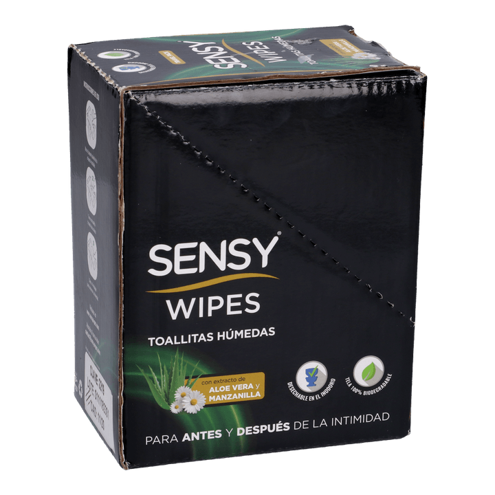 Sensy Wipes Toallitas Humedas 12 Pz