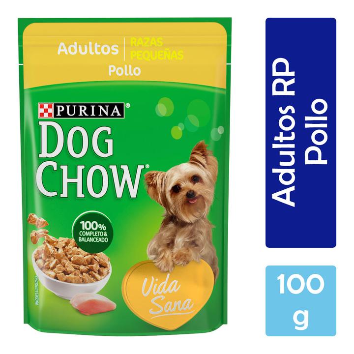 Dog Chow Alimento Húmedo Para Perro Pollo 100 G