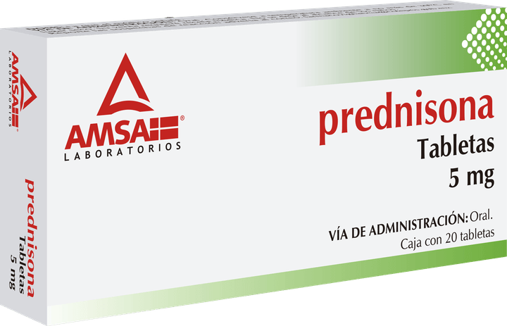 Prednisona 5 Mg 20 Tabletas Gen 20 Pz