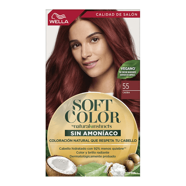 Soft Color Tinte Semipermanente 55 Caoba 35 G