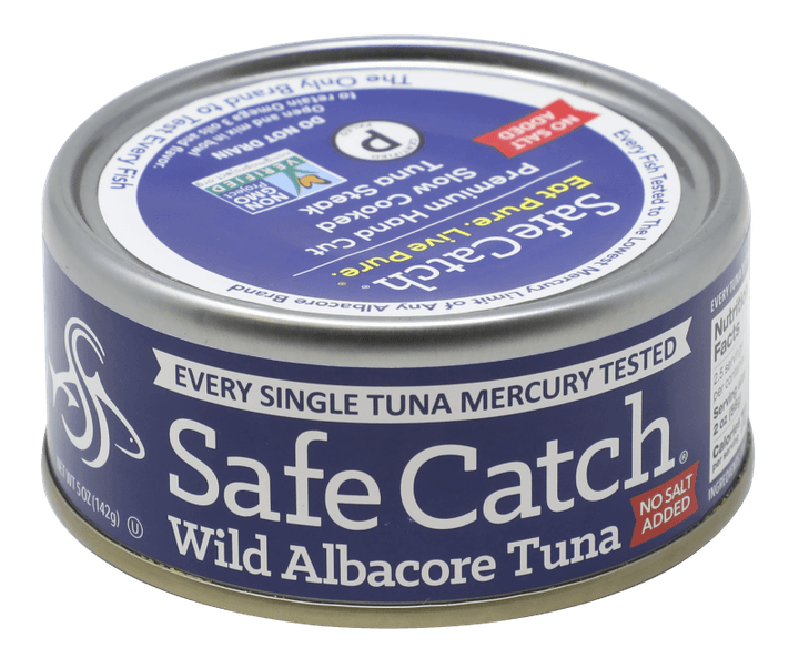 Safe Catch Atun Blanco En Agua Sin Sal 142 G