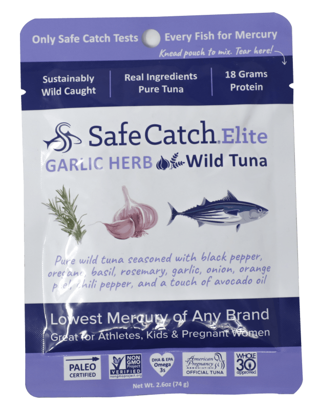 Safe Catch Atun Sazonado Con Hierbas Y Ajo 74 G