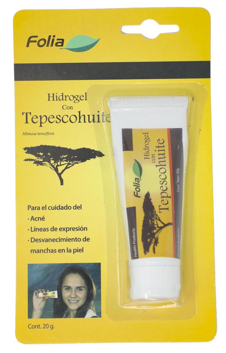 Folia Hidrogel Tepescohuite 20 G