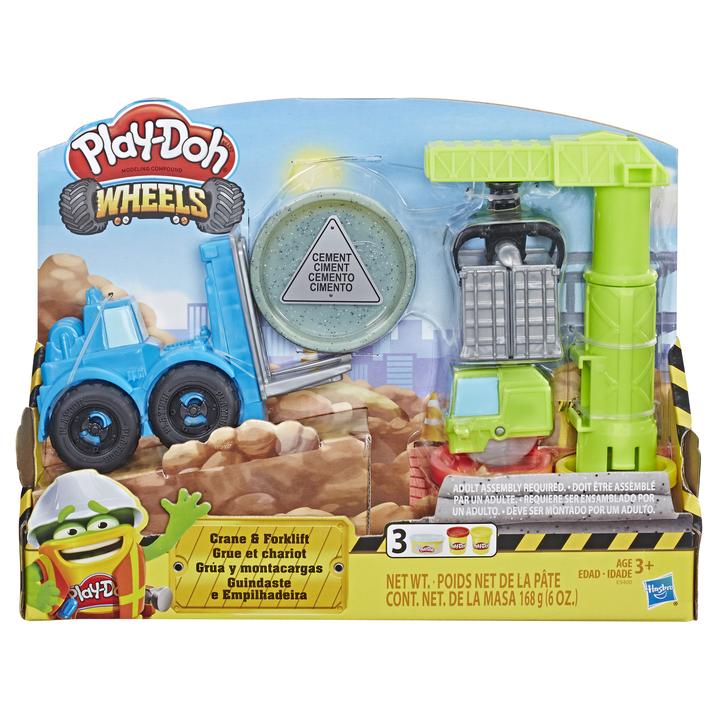 Play-Doh Crane N Forklift 1 Pz
