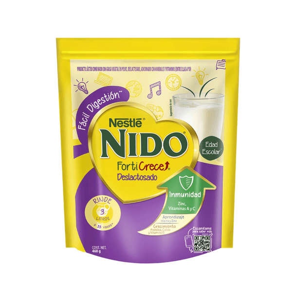 Producto Lacteo Combinado Forticrece Deslactosado 460 G