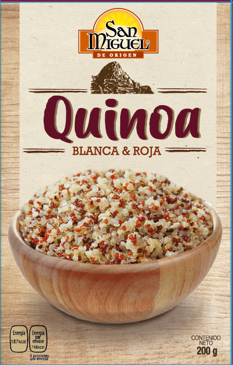 San Miguel Quinoa Blanca Y Roja 200 G