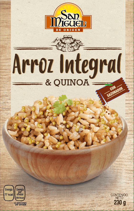 San Miguel Arroz Integral Y Quinoa 230 G