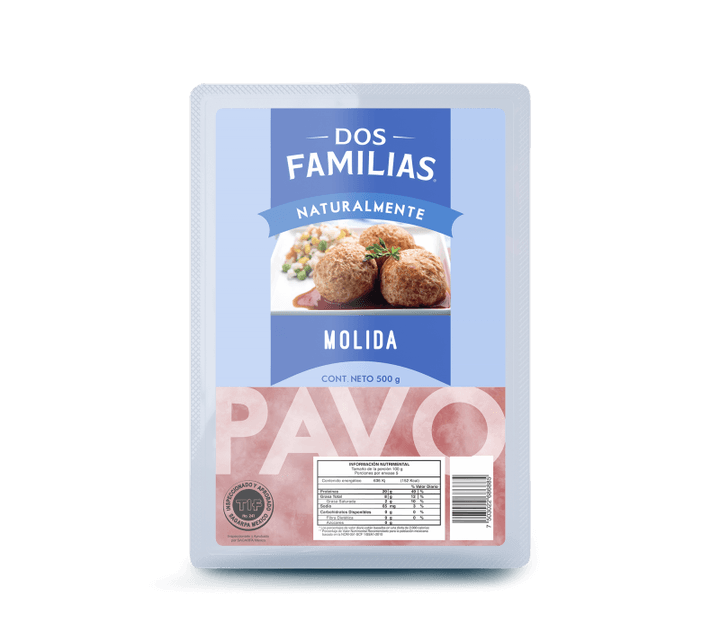 Dos Familias Pechuga De Pavo Molida 500 G
