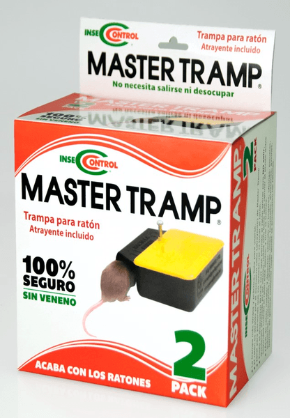 Trampa Para Ratón Insecontrol Master Tramp 2 Pz