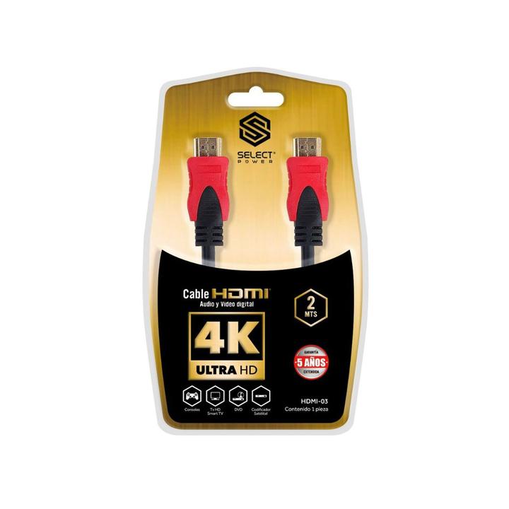 Cable Hdmi 4k Ultra Hd 2m 1 Pz
