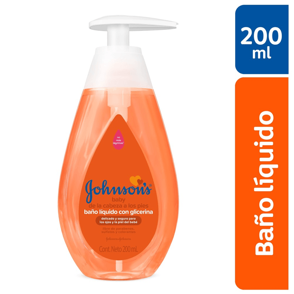 Johnson'S Jabón Líquido Para Bebé De La Cabeza A Los Pies 200 Ml