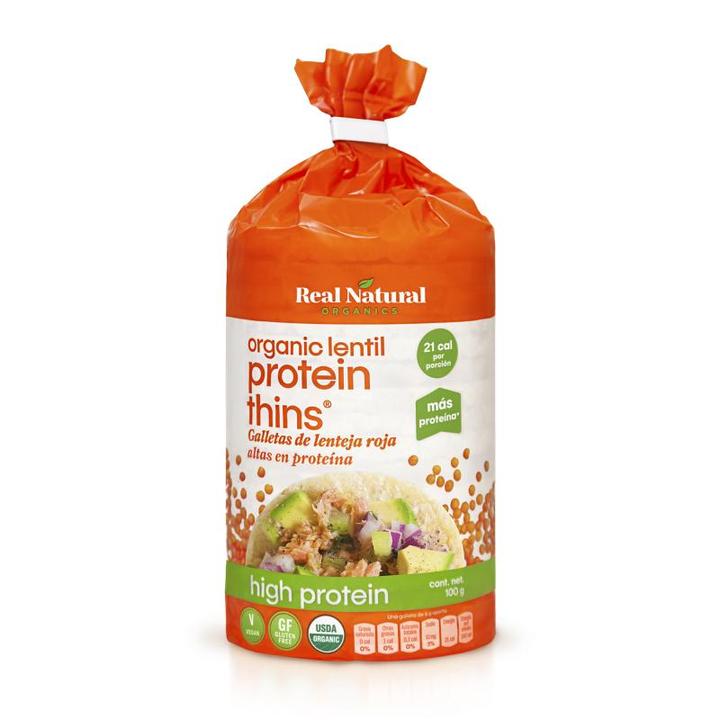 Tortitas De Lenteja Roja Alta En Proteina 100 G. 100 G
