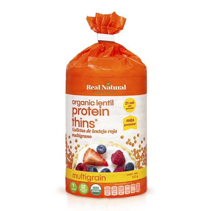 Galletas De Lenteja Roja Y Multigrano Orgánicas 100 G