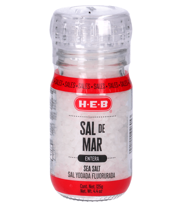 Heb Sal De Mar Entera 125 G