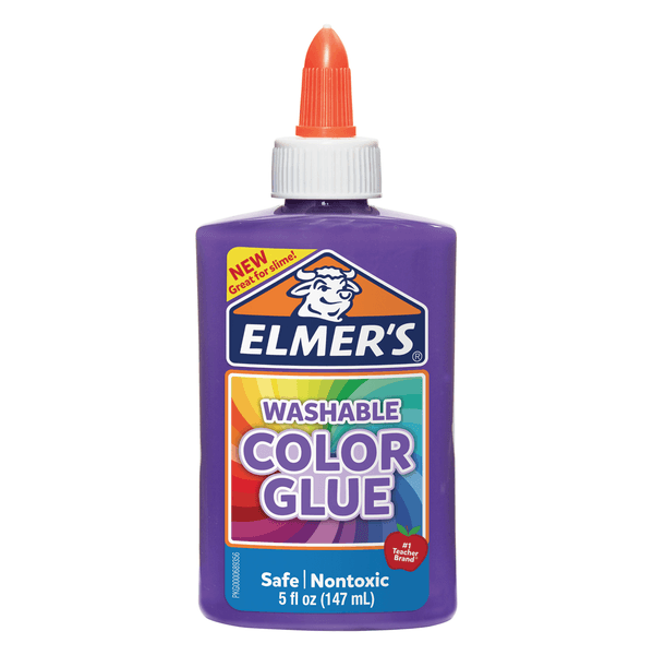 Elmers Pegamento Opaco Morado 147ml 1 Pz