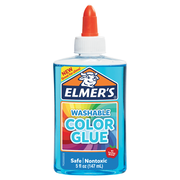 Elmers Pegamento Translucido Azul 147ml 1 Pz
