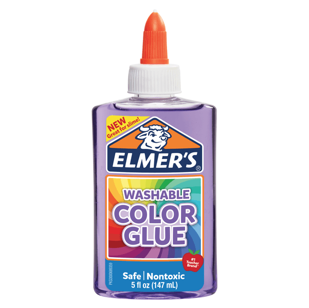 Elmers Pegamento Translucido Morado 147ml 1 Pz
