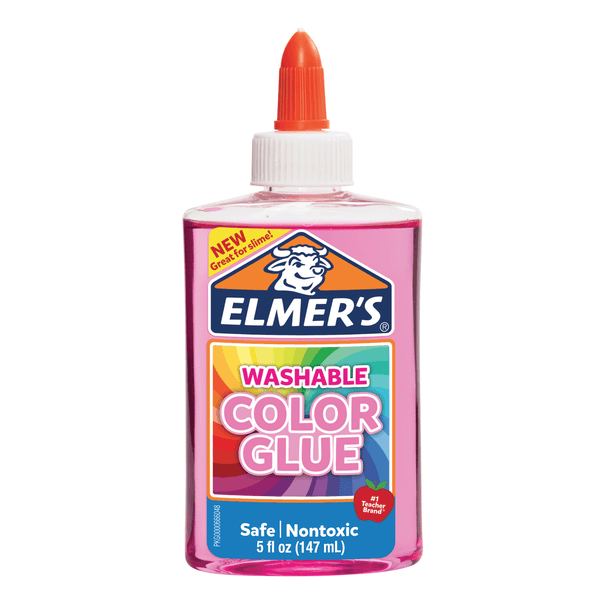 Elmers Pegamento Translucido Rosa 147ml 1 Pz