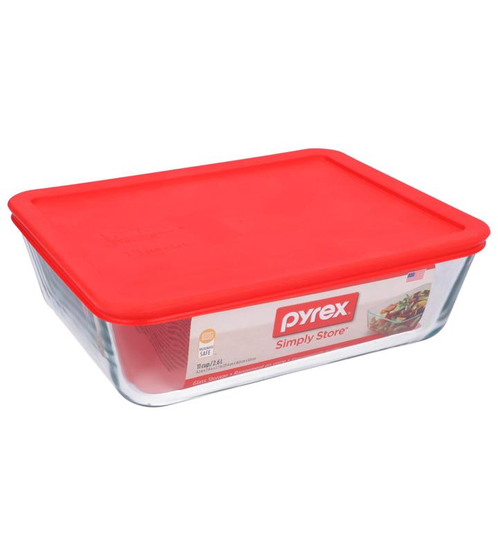 Refractario Rectangular Con Tapa 1 Pz